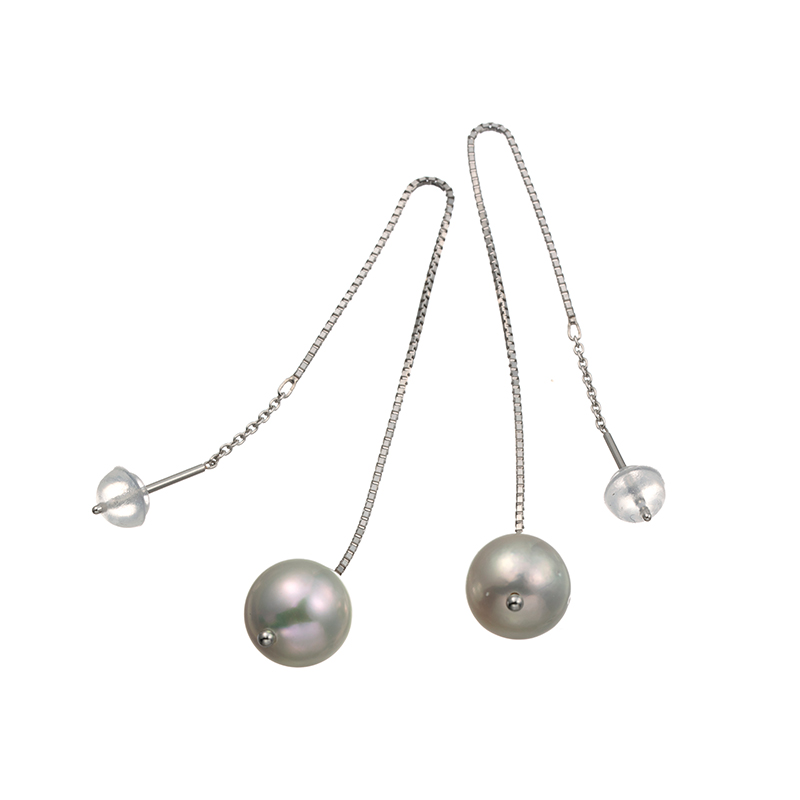 PT850 アコヤ真珠 ピアス アルカンシェル Reinerose Keiko P 約8.0mm