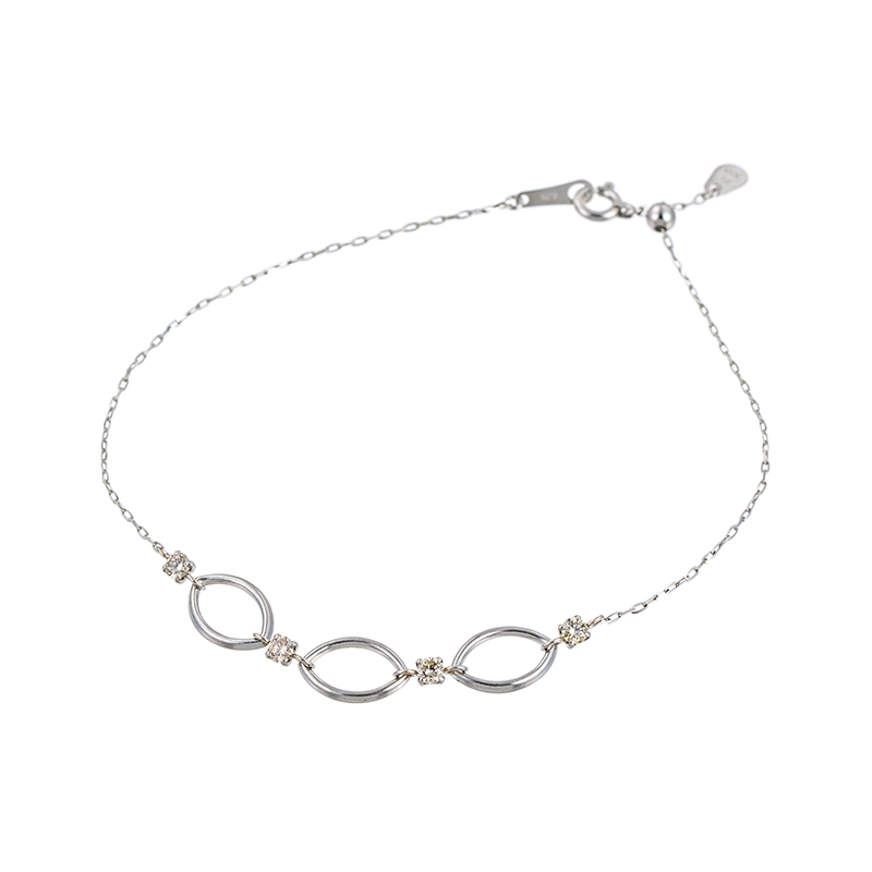 PT900 ブラウンダイヤモンド ブレスレット BRD 約0.25ct