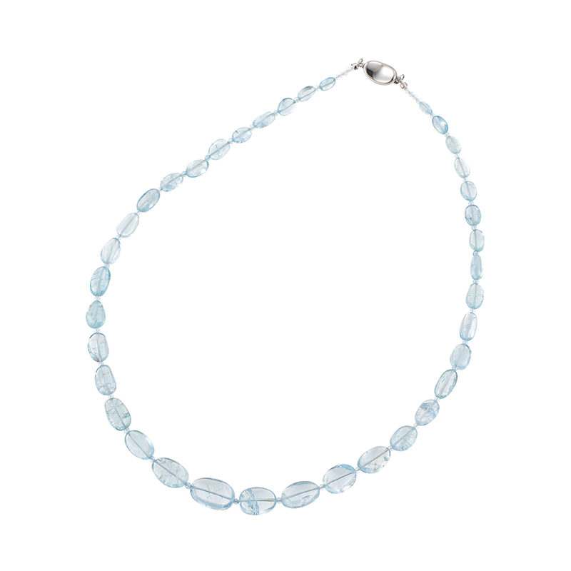 SV アクアマリン ネックレス AQ 約95.00ct