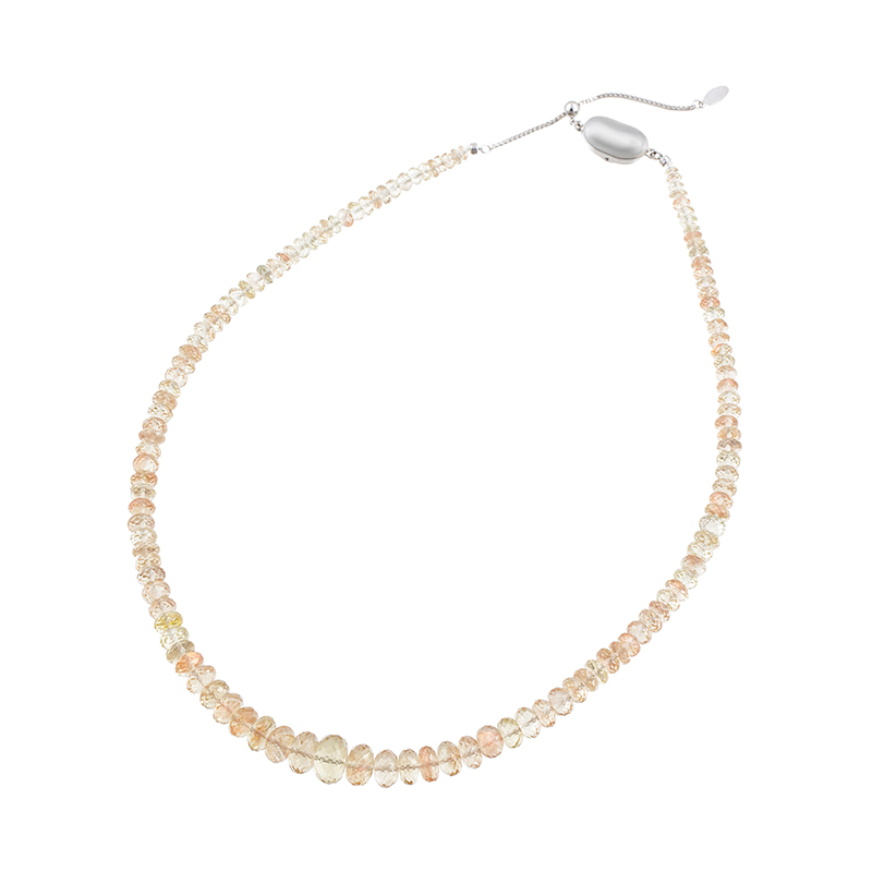 SV オレゴンサンストーン ネックレス SS 約104.00ct