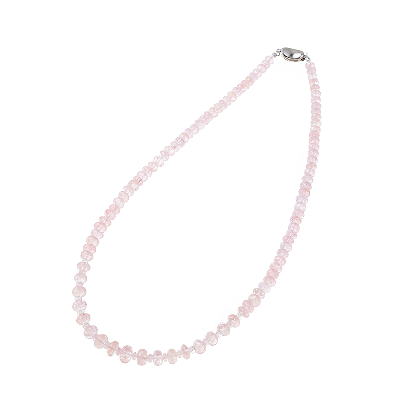 SV モルガナイト ネックレス MOR 約140.00ct