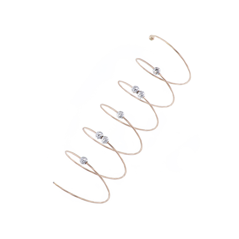 K18PG/K18YG(ロジウムメッキ) SP フリーリング 幅：約54.0mm 総重量:約0.9g