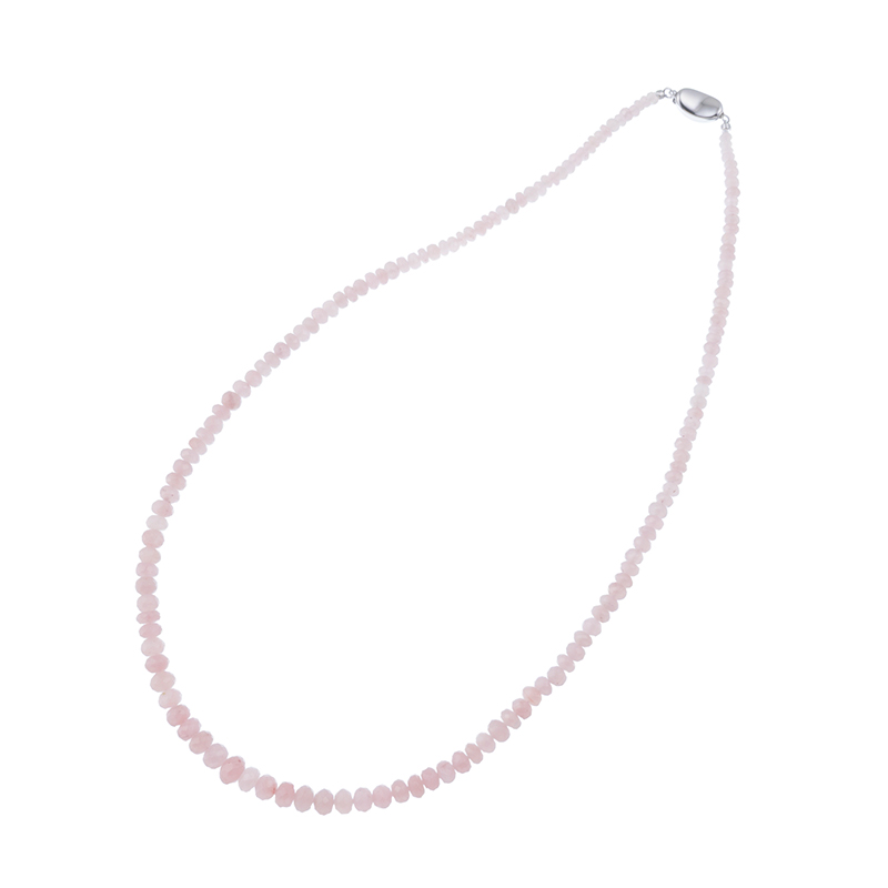 SV グアバクォーツ ネックレス QU 約85.00ct