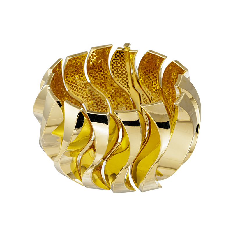 K18YG フィリグラーナ バングル 