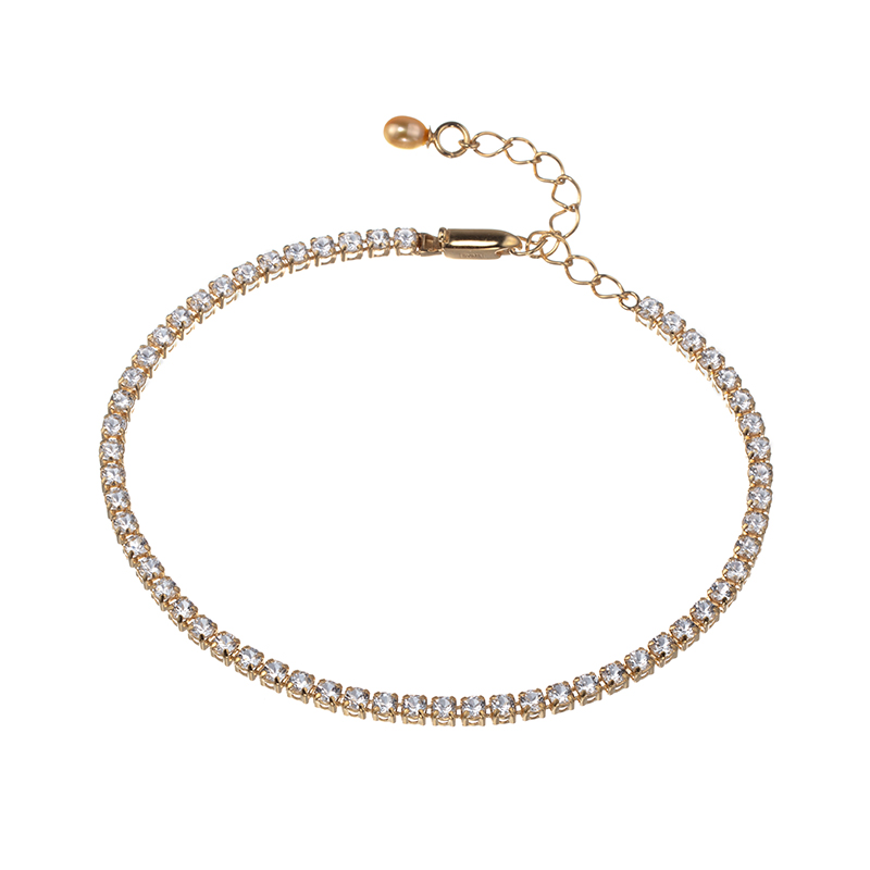 SV カラミアン産 白蝶ケシパール ナチュラルゴールデン ホワイトトパーズ シルキータッチ ブレスレ