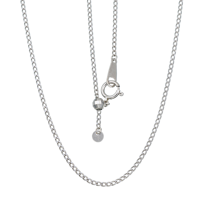 純プラチナ 喜平チェーン ネックレス 長さ:約45cm 幅:約1.3mm 重量:約3.8g スライド