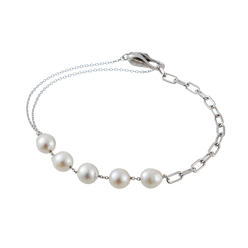 SV アコヤ真珠 ブレスレット フルレット Reinerose Keiko P 約6.0mm 長さ 