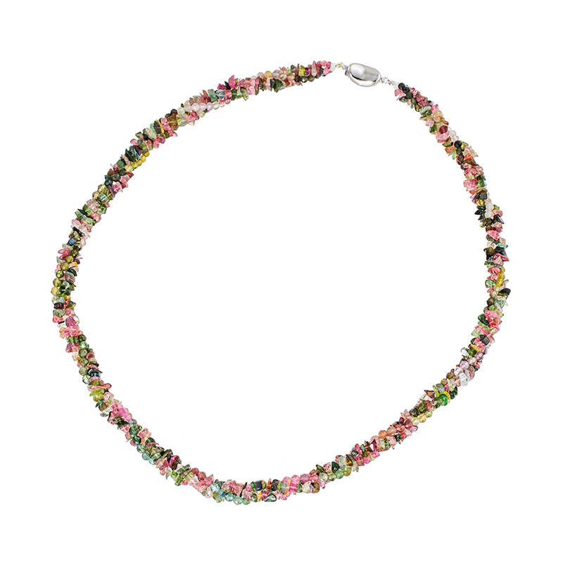 SV トルマリン ネックレス T 約154.00ct