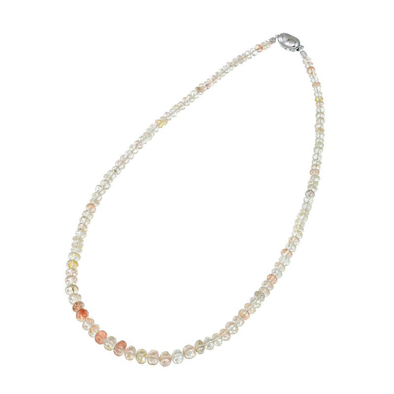 SV オレゴンサンストーン ネックレス SS 約80.00ct